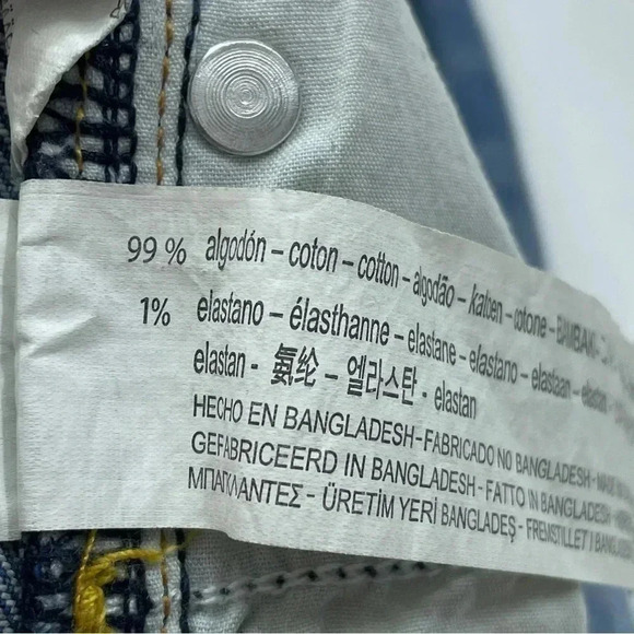 Zara Womens Size 6 Distressed raw hem jeans 0097 - Picture 3 of 11